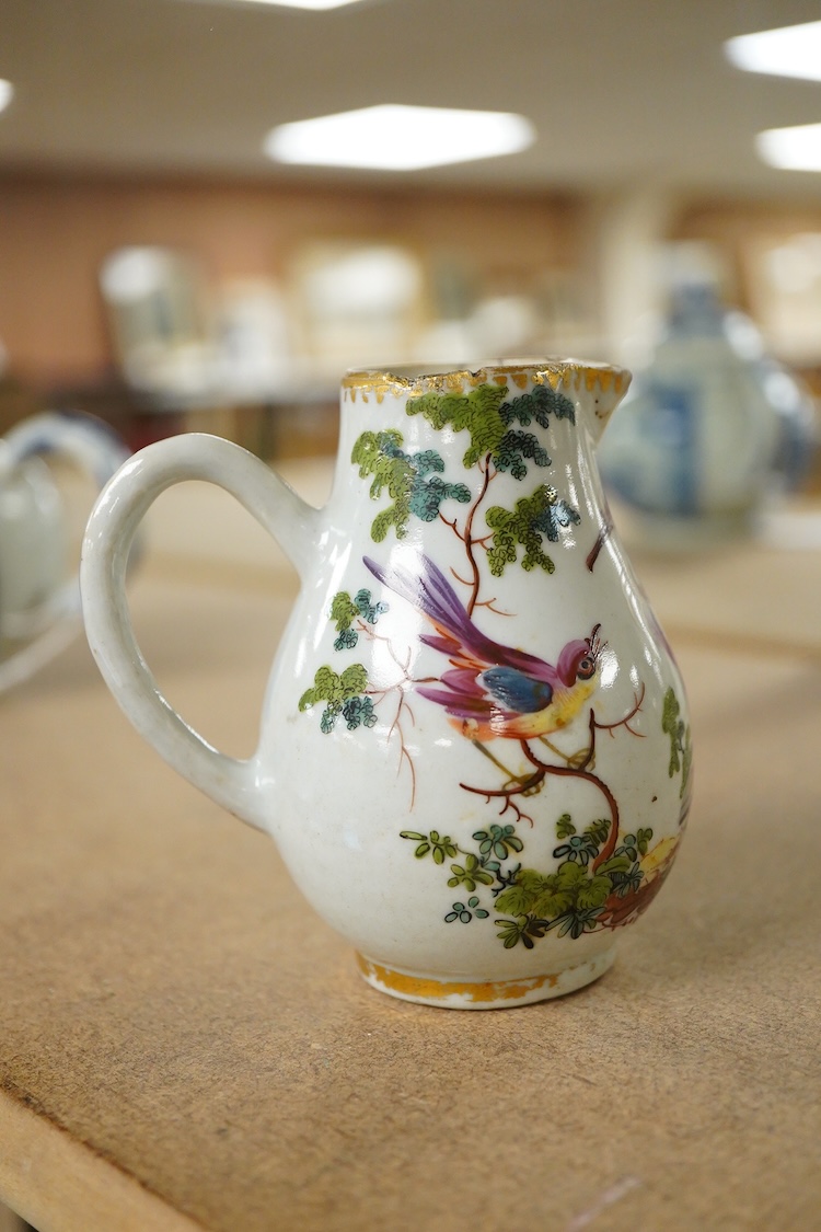 A Chinese porcelain milk jug, decorated in the atelier of James Giles, c.1760 - 9.5cm high